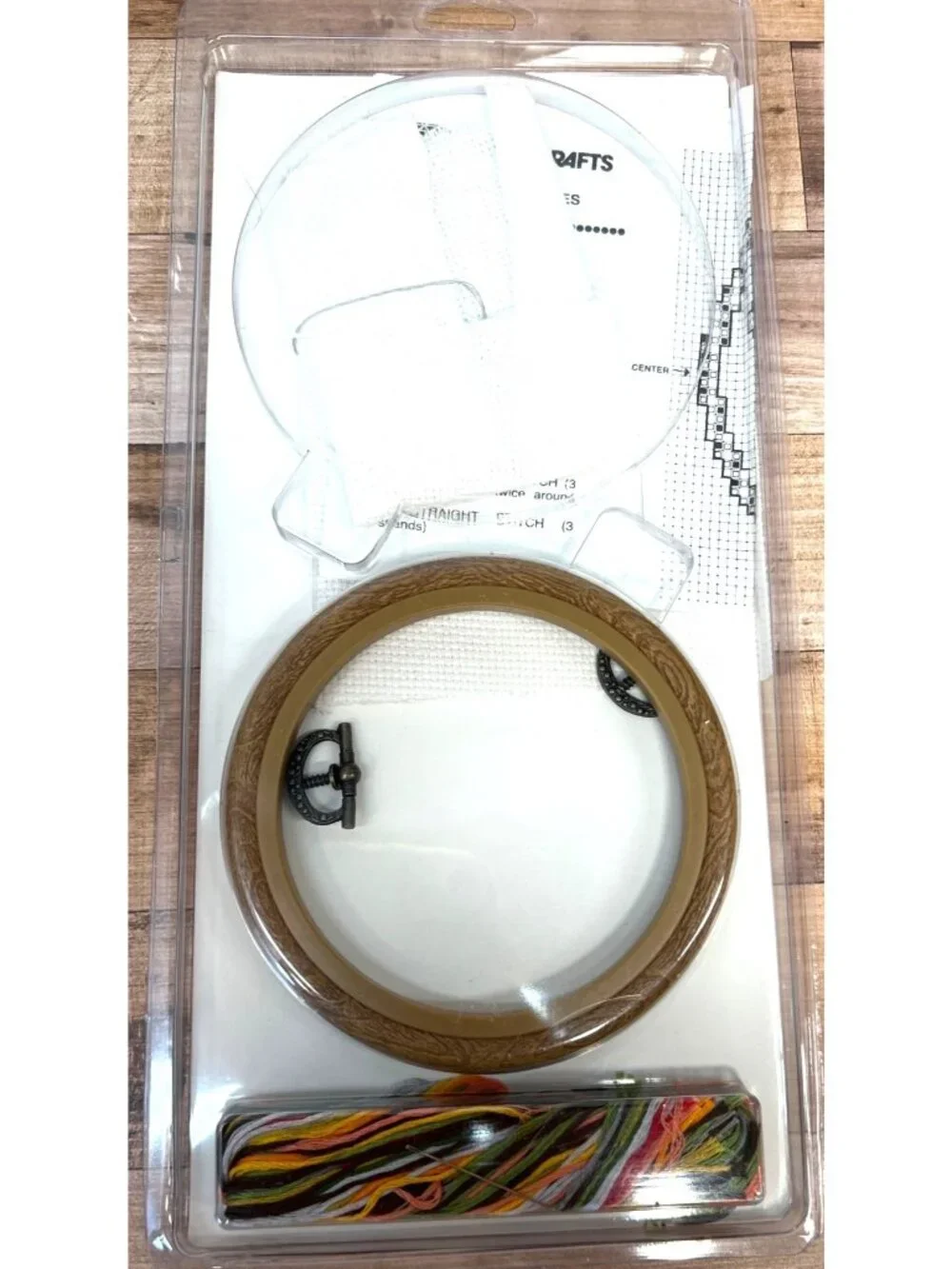 Vogart Crafts Christmas Doubles Cross-Stitch Kit With Goose Designs & DMC Floss